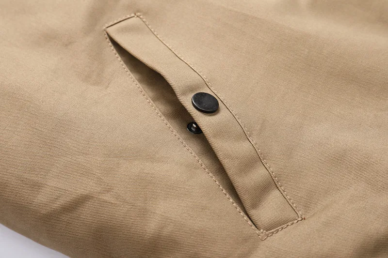 Men's Pilot Jacket With Fur Collar Warm Cotton Outdoor Coat_voghion.com
