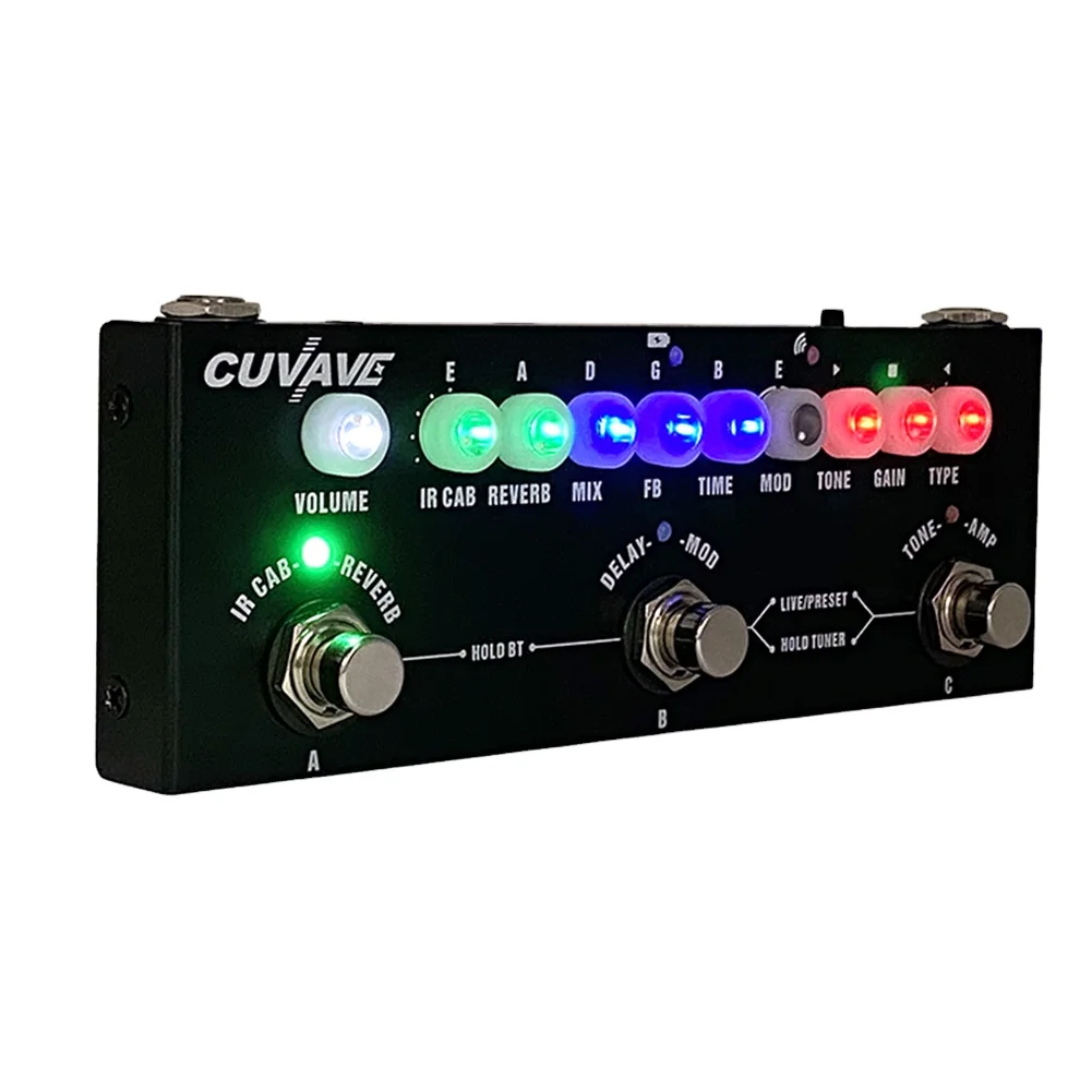 Cuvave Cube Baby Multi-Effects / IR / Amp Modeler Pedal w/ Box