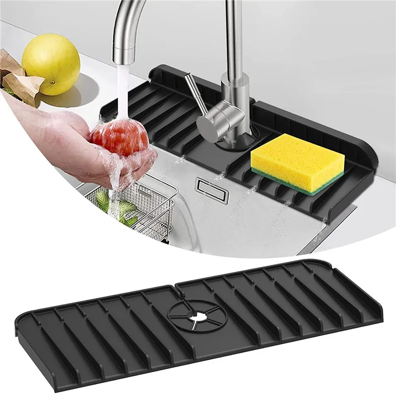 2022 новые трендовые продукты, силиконовый коврик для кухонного смесителя