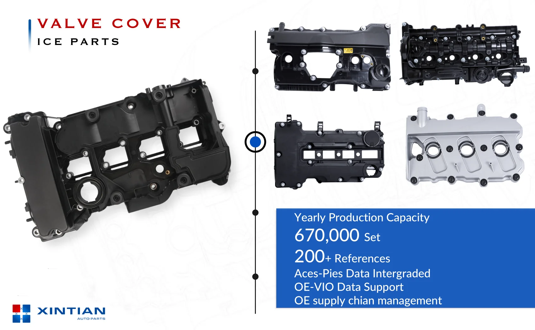 imen Nis/san Valve Cover Factory Direct High Quality Brand New Part OE