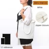 Blanco/35W x 40H+cremallera