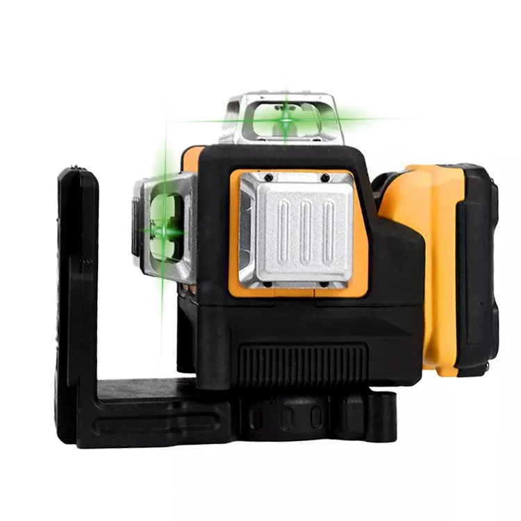 JSD Industrial Grade 4D Green Laser Level 12 Lines Rotary Laser Measuring Tool DIY Cross Line Laser Level at Discounted Price