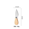 Cheese tip knife