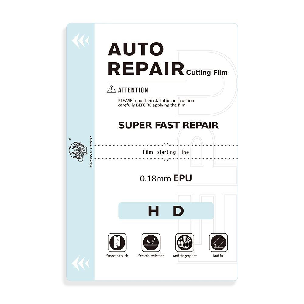 Universal Screen Protector HD Hydrogel Front TPU Film For Smart TPU-Cutting Machine Hydrogel Film