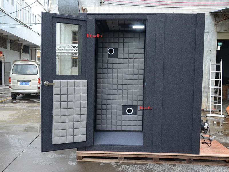 Portable Acoustic Mobile Musical Instrument Practice Booth