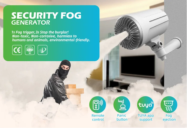 Antiburglary Security Smoke Fog Generator For Security Store Buy