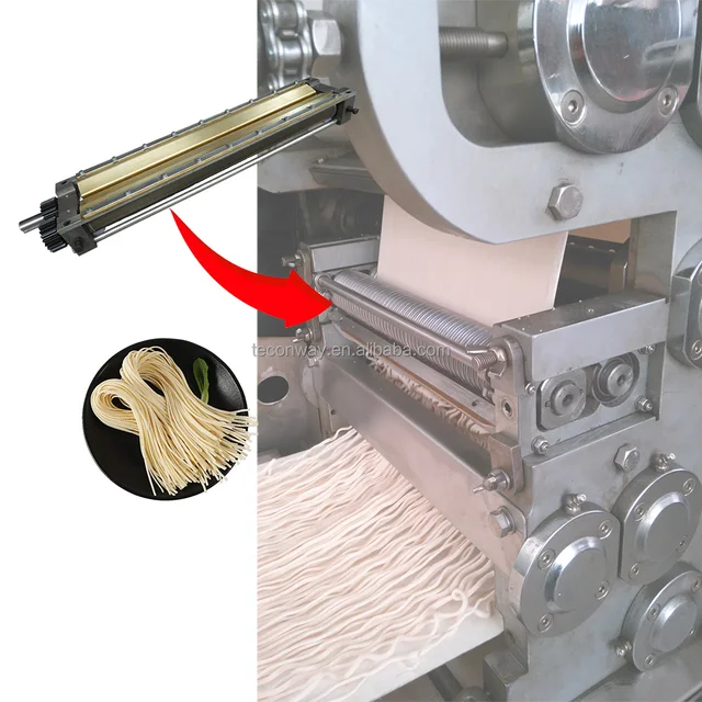 Factory Copper Comb Fuji CNC Machining Chow Mein Noodle Slitter for Fresh Rice Noodle Making Machine
