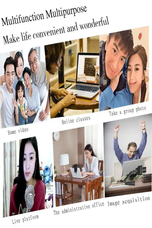 Full HD 1080P Бесплатный драйвер с микрофоном для онлайн-обучения ноутбука ПК веб-камеры