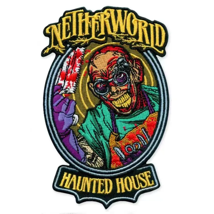 Patches Manufacture Wholesale Custom Outdoor Embroidery Iron on Patches Garment Applique Adventure Embroidered Patch for Clothes - Image 6