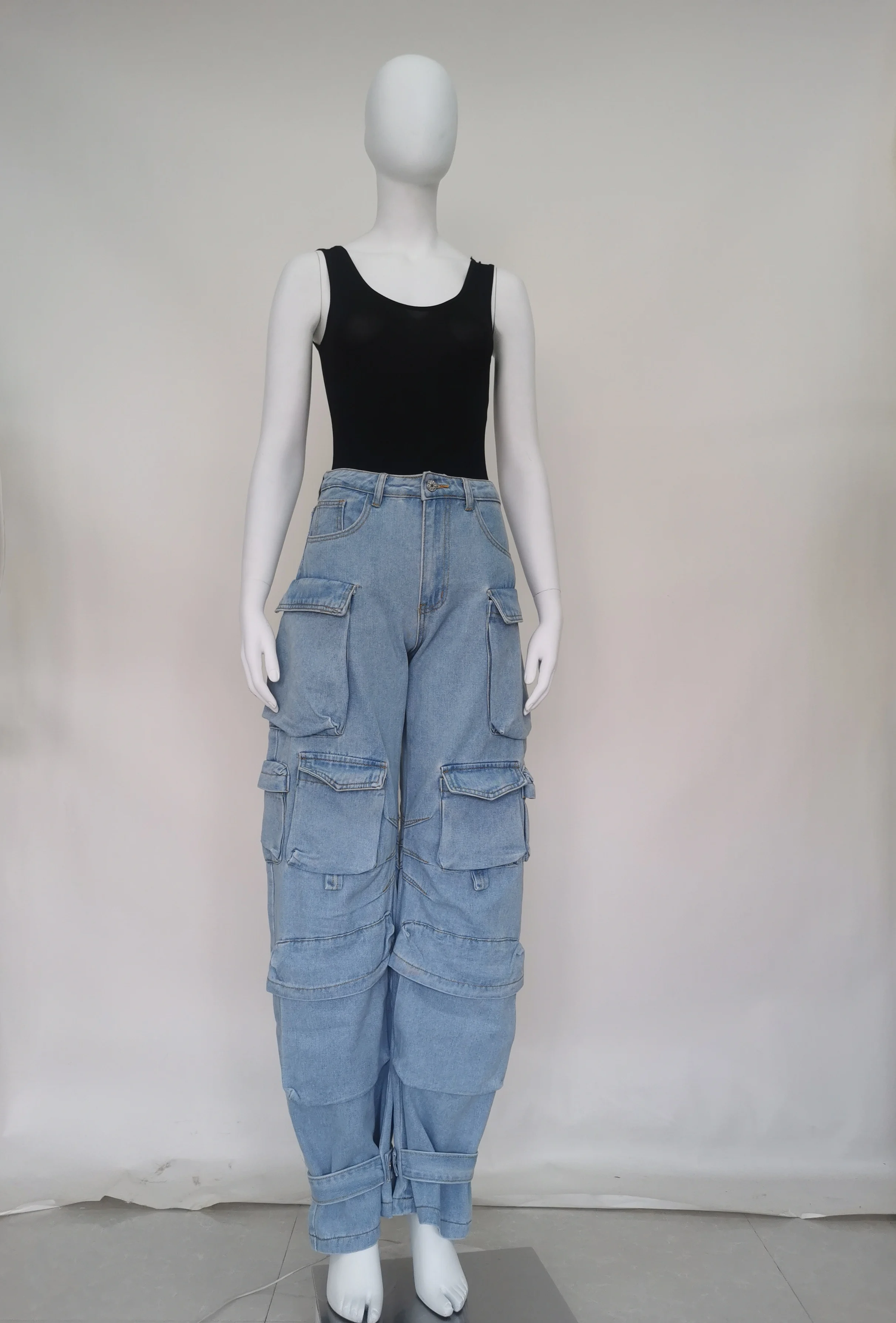パンツ BTSG Wide Denim Baggy Pants Unisex Y2K BTSG Wide Denim Baggy Pants Unisex Y2K