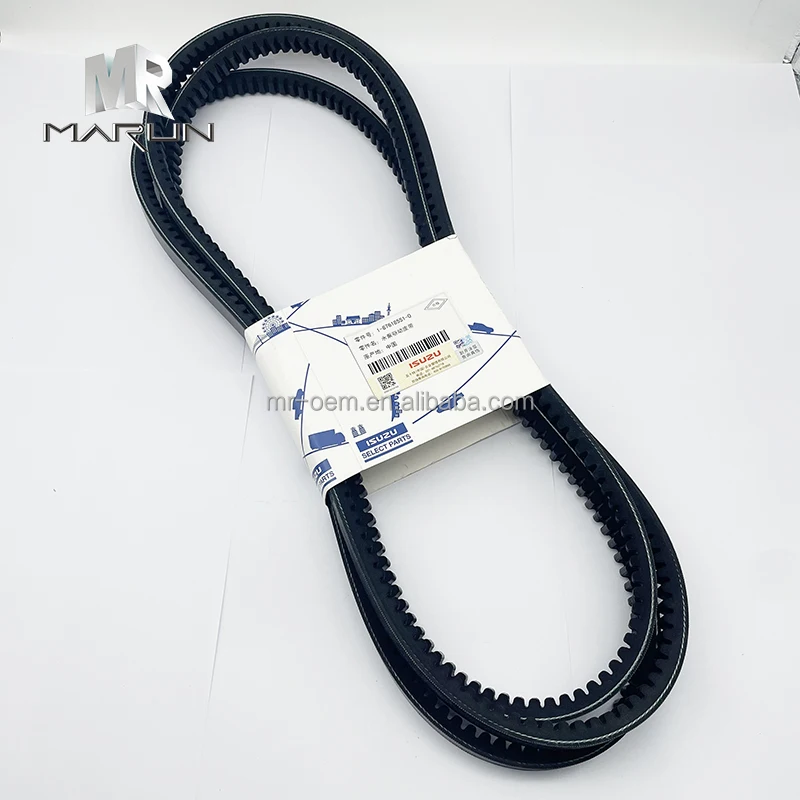 Hot-selling 6BG1 Fan Belt 1-87618551-0/8-98152906-0 for Excavator ZX2005G Construction Machinery