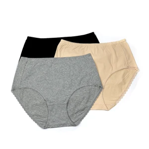 China Manufacturer Comfortable Women Seamless Cotton Panty Women High Waist Panties