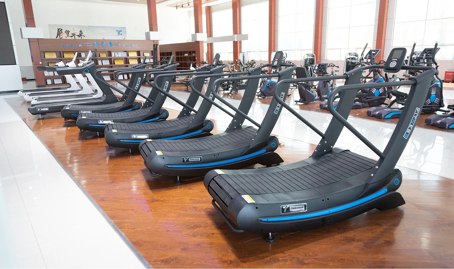 TZ-3000C Curved Treadmill Non-Motorized, Commercial Use