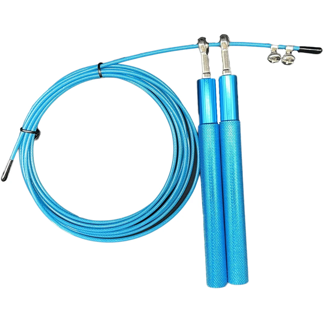 2023 Popular Fast Speed Jump Rope Aluminum Handle Steel Wire Skipping Rope