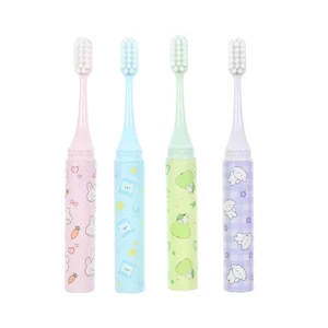 Special Design Great Round Handle Kids Children Plastic Toothbrush Soft Cartoon Novelty Teeth Brush OEM Brand Name