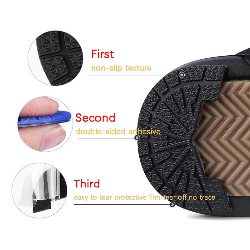 AJ Thickened Heel Anti-wear Sports Shoes Stickers Wear-resistant Non-slip Sneakers Sole Protection Stickers