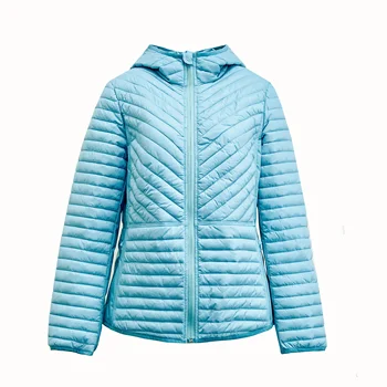 2023 new  women Autumn and winter Nylon  special  quilted padded casual soft jacket hooded GRS optional Outdoor water repellent