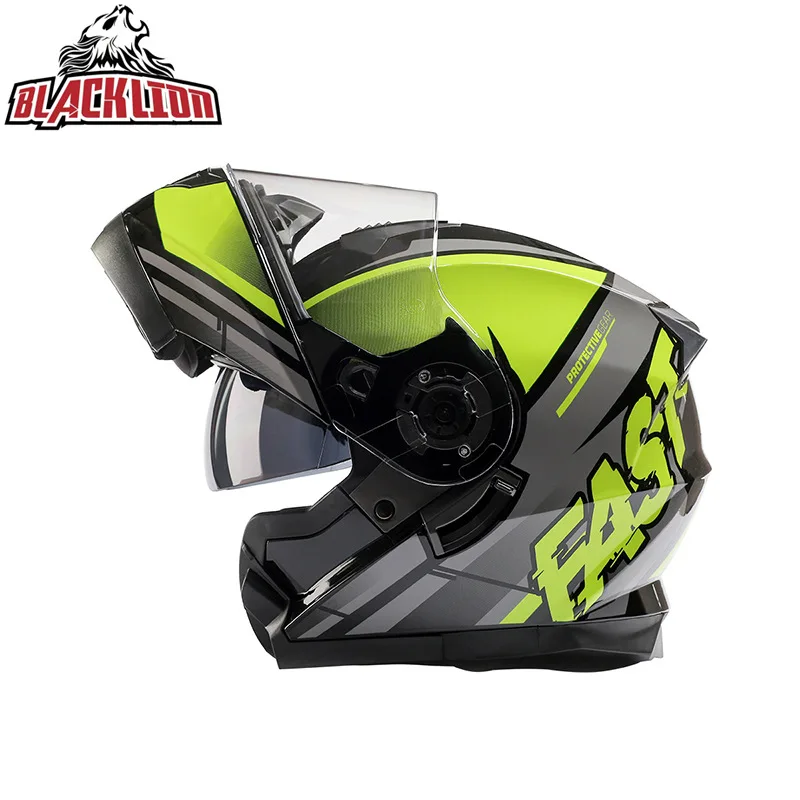 BLD ECE DOT Approved Full Face Safety Helmets ABS Material Motorbike Accessories Head Guard Italian Manufacturer for Motorcycles