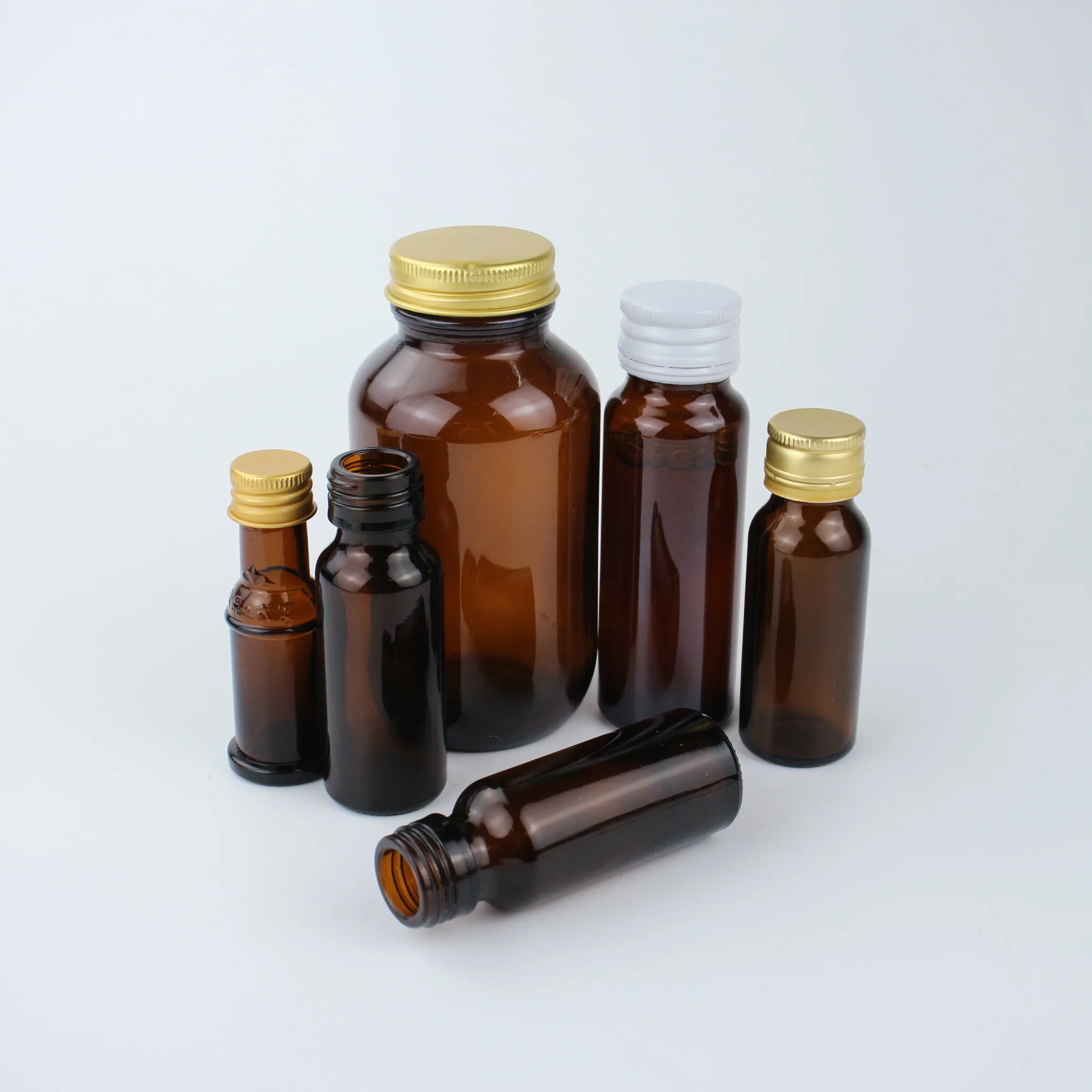 150ml Amber Glass Essential Oil Bottle Premium Glass Containers