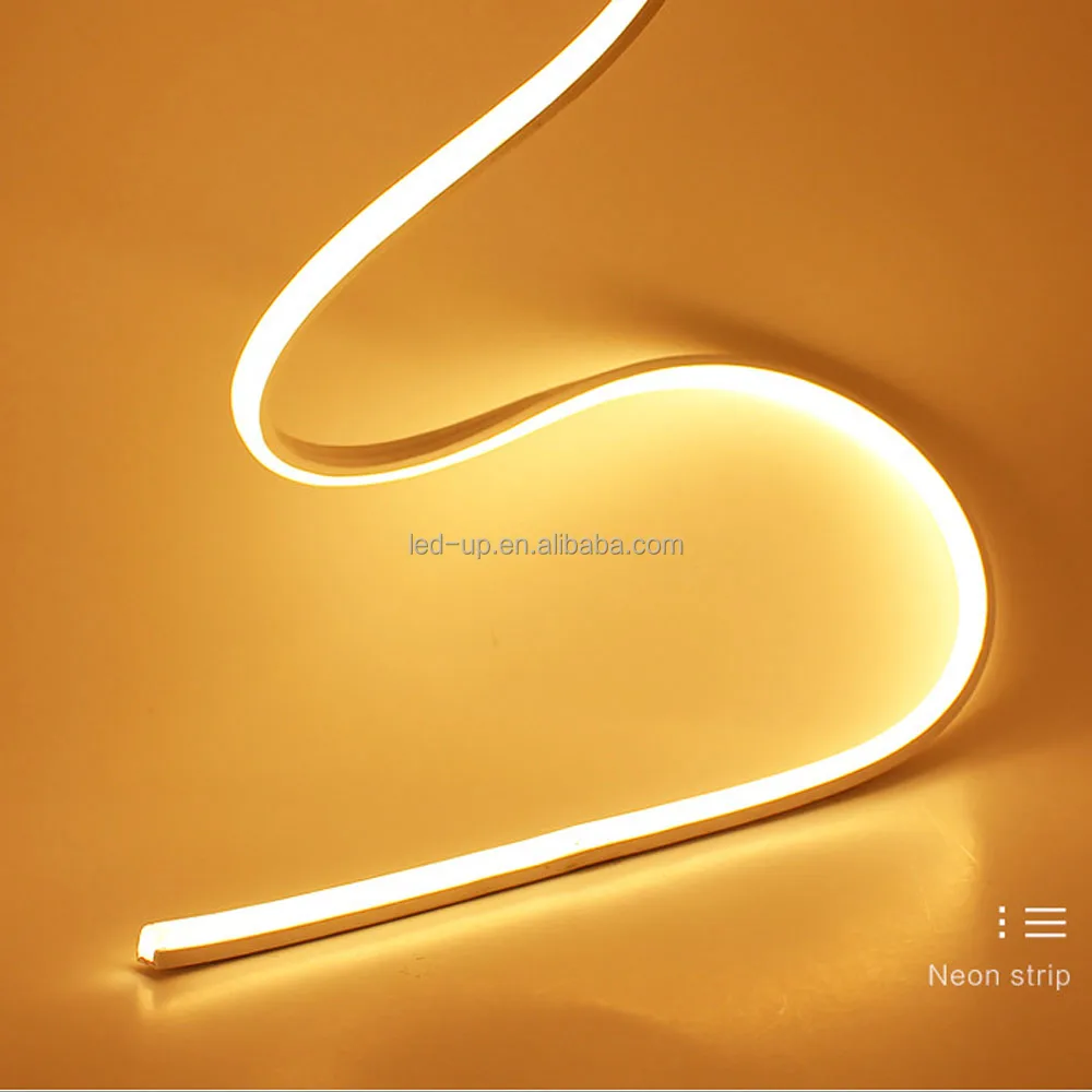 Hot Selling 12v 24v 220v Cuttable Led Neon Strip Light Smd2835 120leds