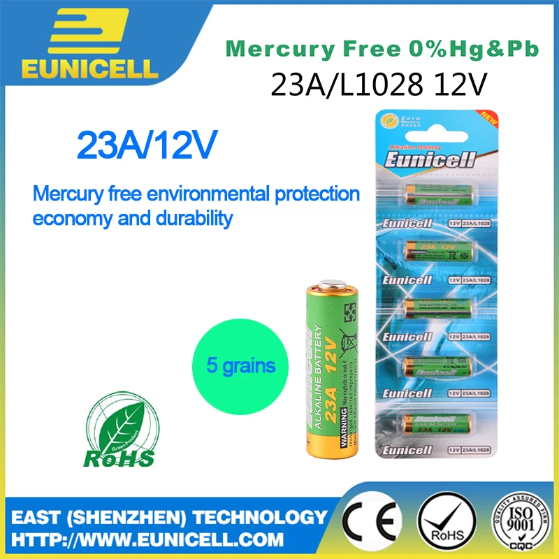 eunicell super alkalische batterie 12v 23a a23 l028f 27a 12v alkalische  batterie für licht meter fernbedienung