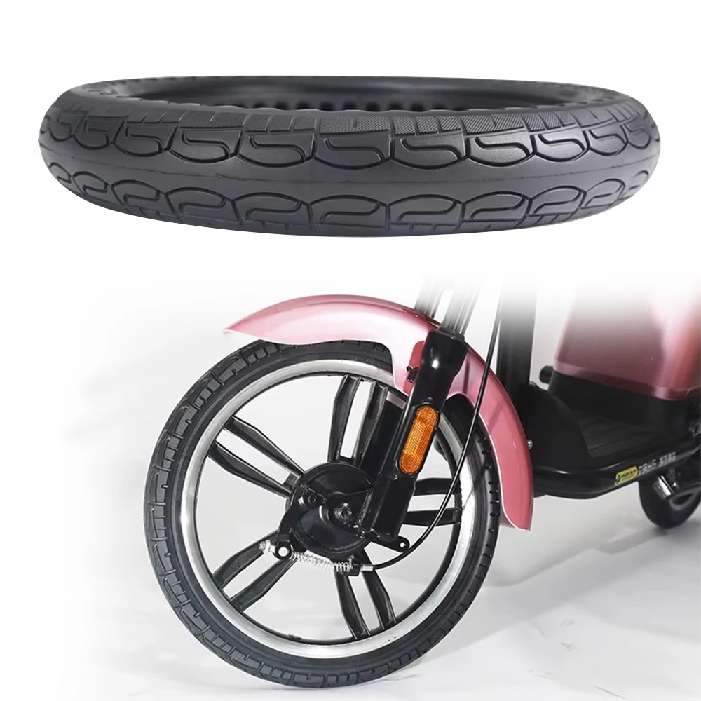 14-Inch Honeycomb Solid Tyre Airless Tires 14x2.125 Rubber Tyres for Electric Bicycle Accessories for Electric Scooters