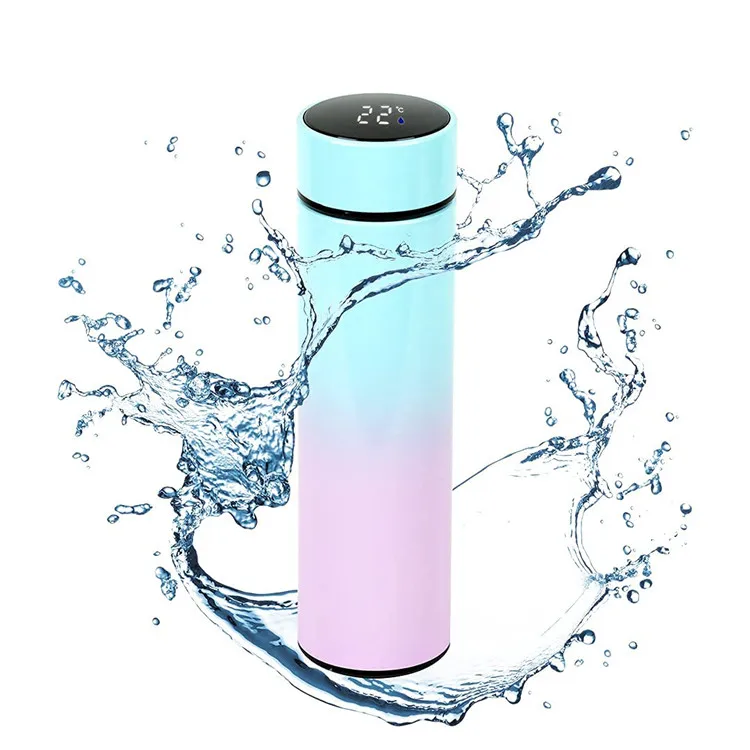 SGUAI Insulated Smart Water Bottle 400ml – with Temperature Display – –  Allegro Japan