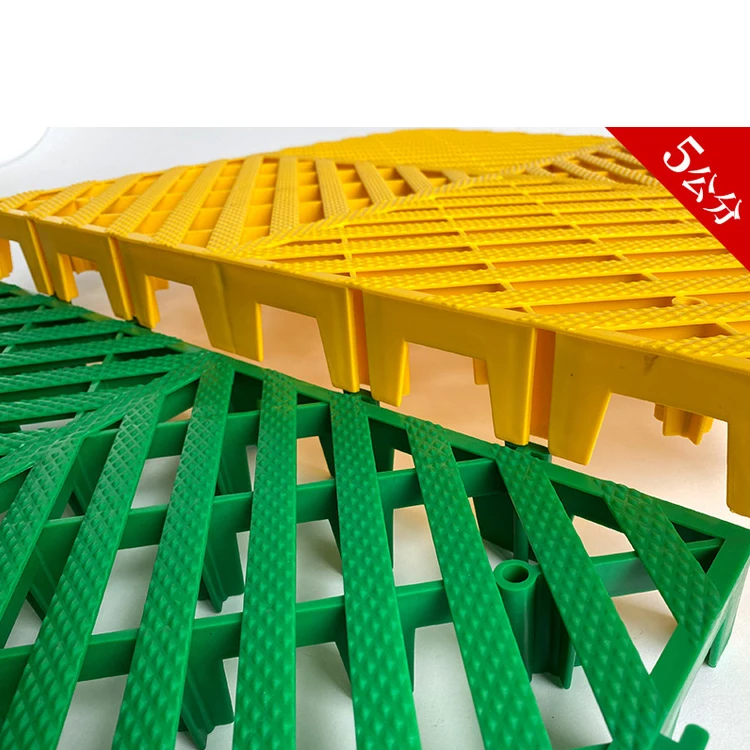 5.0cm Car Wash Plastic Floor Tiles Garage Flooring Mats For Auto
