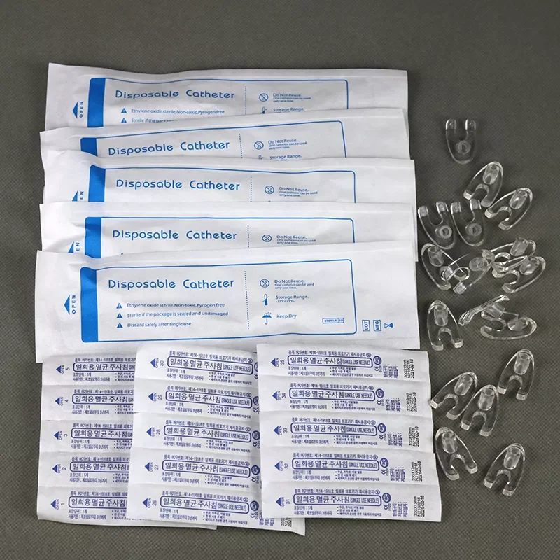 Пистолет для мезотерапии и отбеливания кожи инъекционные одноразовые оптовые цены аксессуар острые наконечники трубки пластиковые ножки Мезотерапия пистолет инжектор