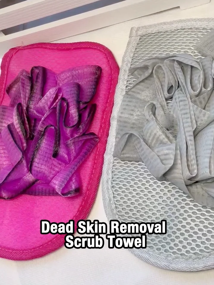 Two In One Bathing Gloves Shower Exfoliating Mitt Bathing Gloves Shower