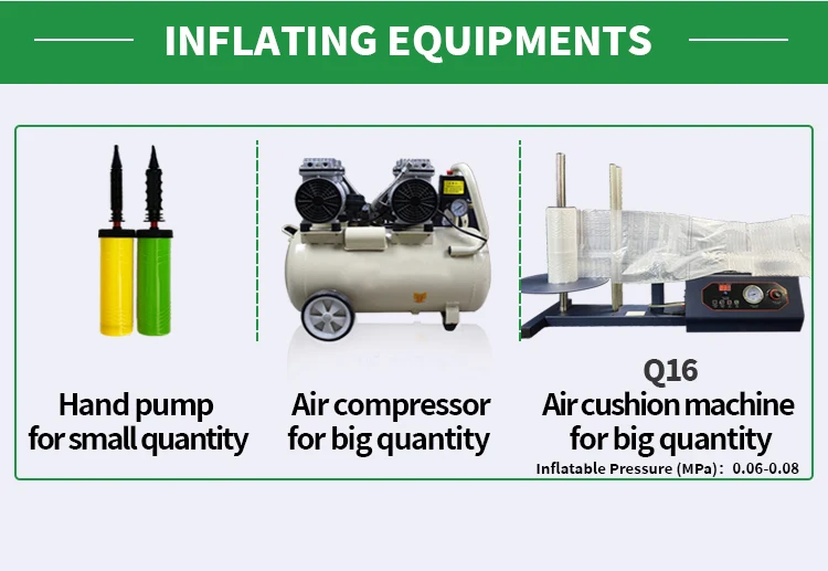 Inflating equipments