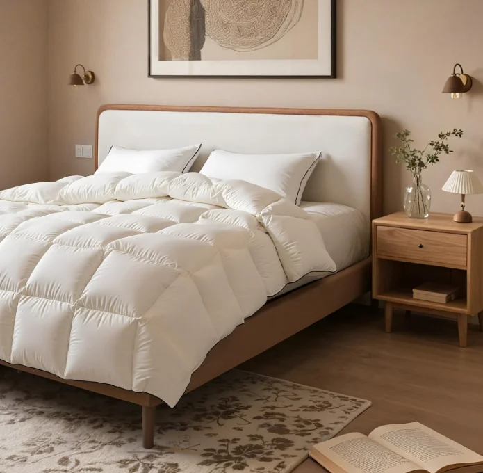 Cheap Warm Fluffy Duck Down Comforter