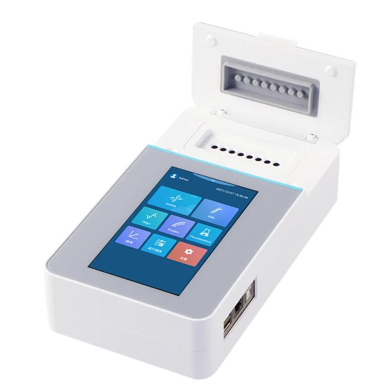 Dna Fluorometer Microplate Pcr Tube 20000 Programs 7 Inch Screen Single ...