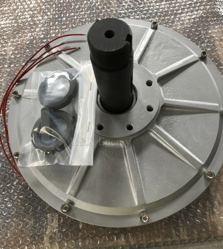 Générateur Synchrone Triphasé 3000W à Aimant Permanent - 48V/220V/380V - Pour éolienne - Marque WEITER-ENERGY