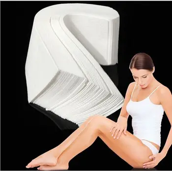 factory directly wholesale in stock 20*7cm non-woven fabric painless hair removal depilatory paper for profesional salon