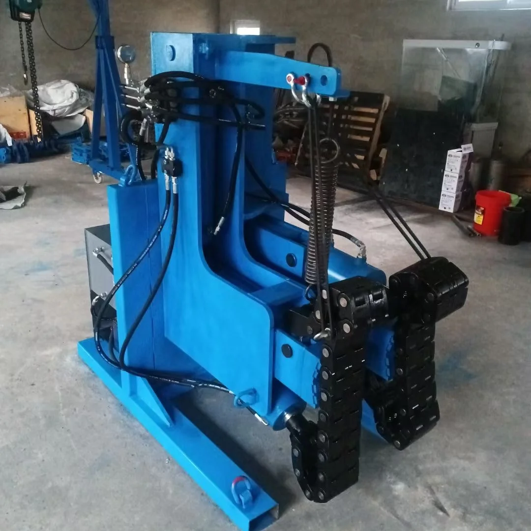 Large Size Range High Torque Bench Top Hydraulic Chain Shackle Pliers Hydraulic Breakout Pipe Chain Wrench Tong