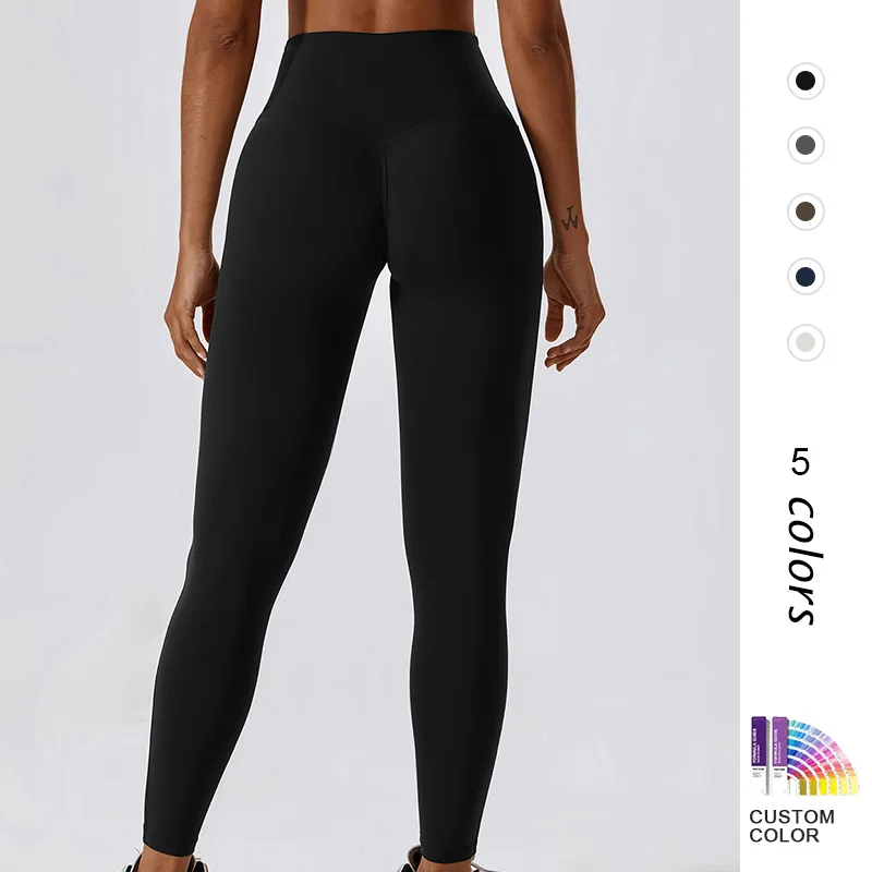 MiDoDo Yoga Leggings Damen - Nahtlos Mit Bauchkontrolle Hohe Taille