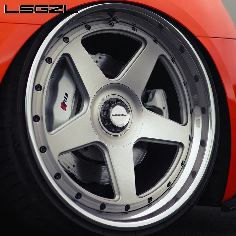 Custom 18 19 21 20 22 24 Inch Forged Alloy 5 Spokes Deep Dish Wheel Car For BMW Adui Urus C8