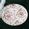 pink fish plate