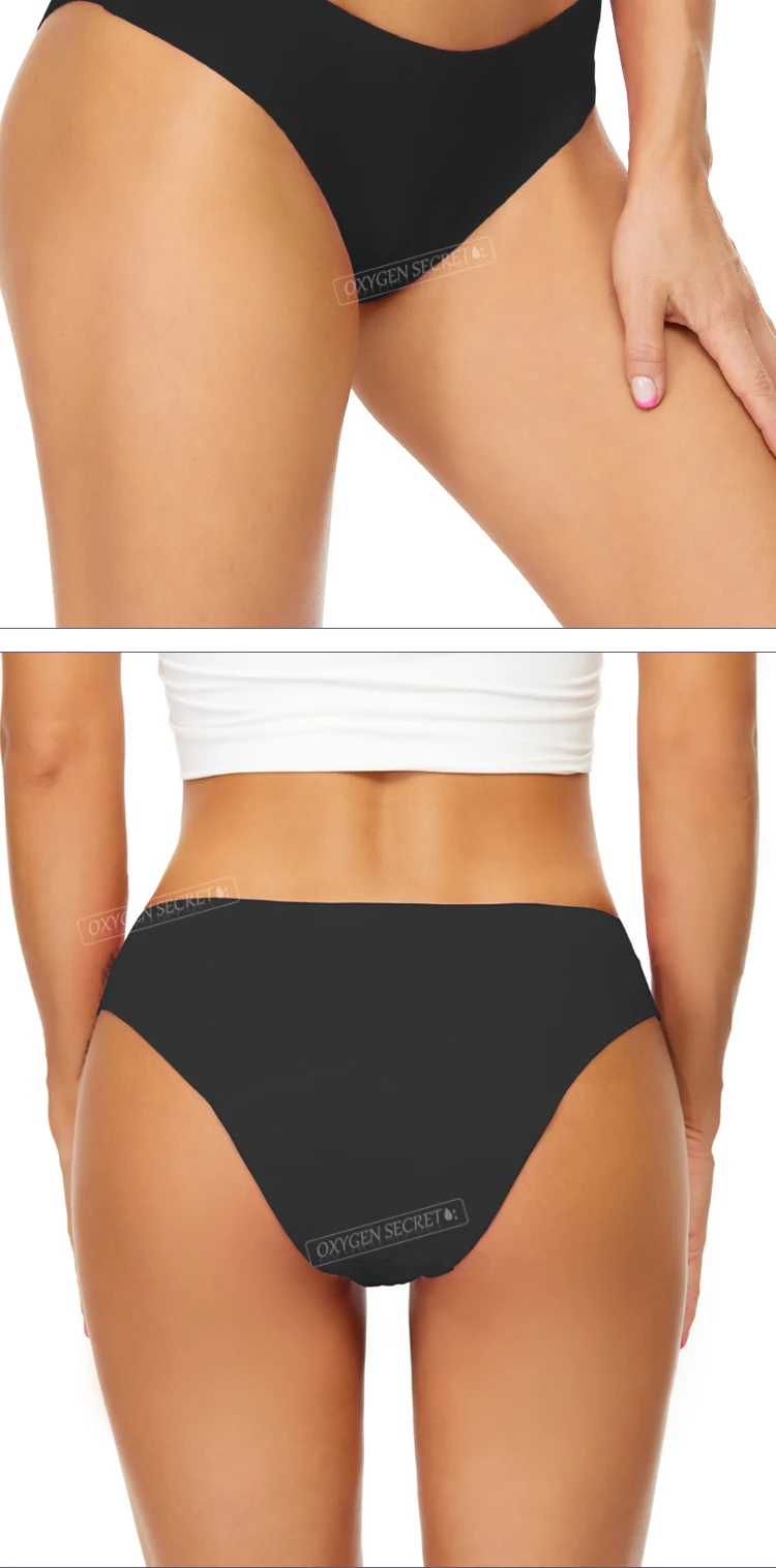 4 Layers Leak Proof Black Period Panties Swimming Bikini Bottom Beach