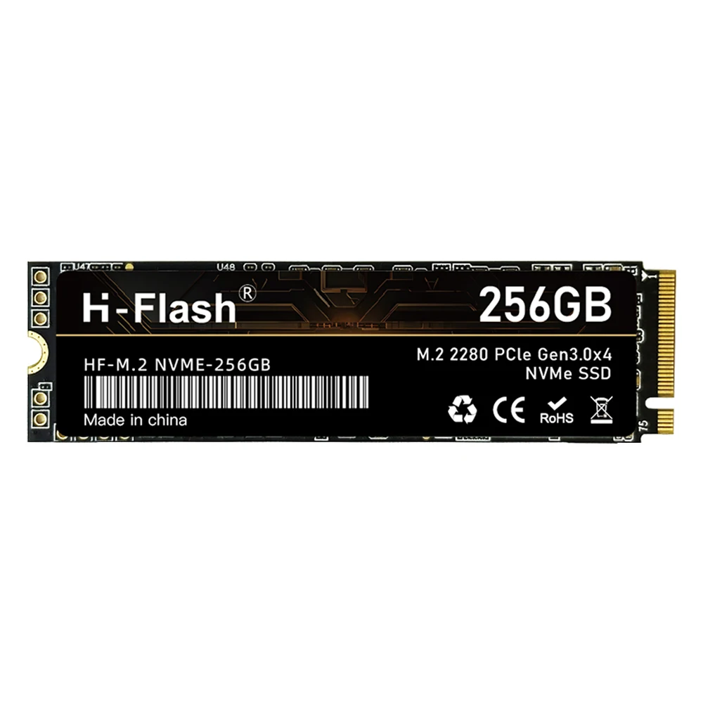 内蔵型SSD H-Flash 2TB M.2 NVMe SSD H-FLASH SSD - High Reliability Storage for Desktops & Laptops