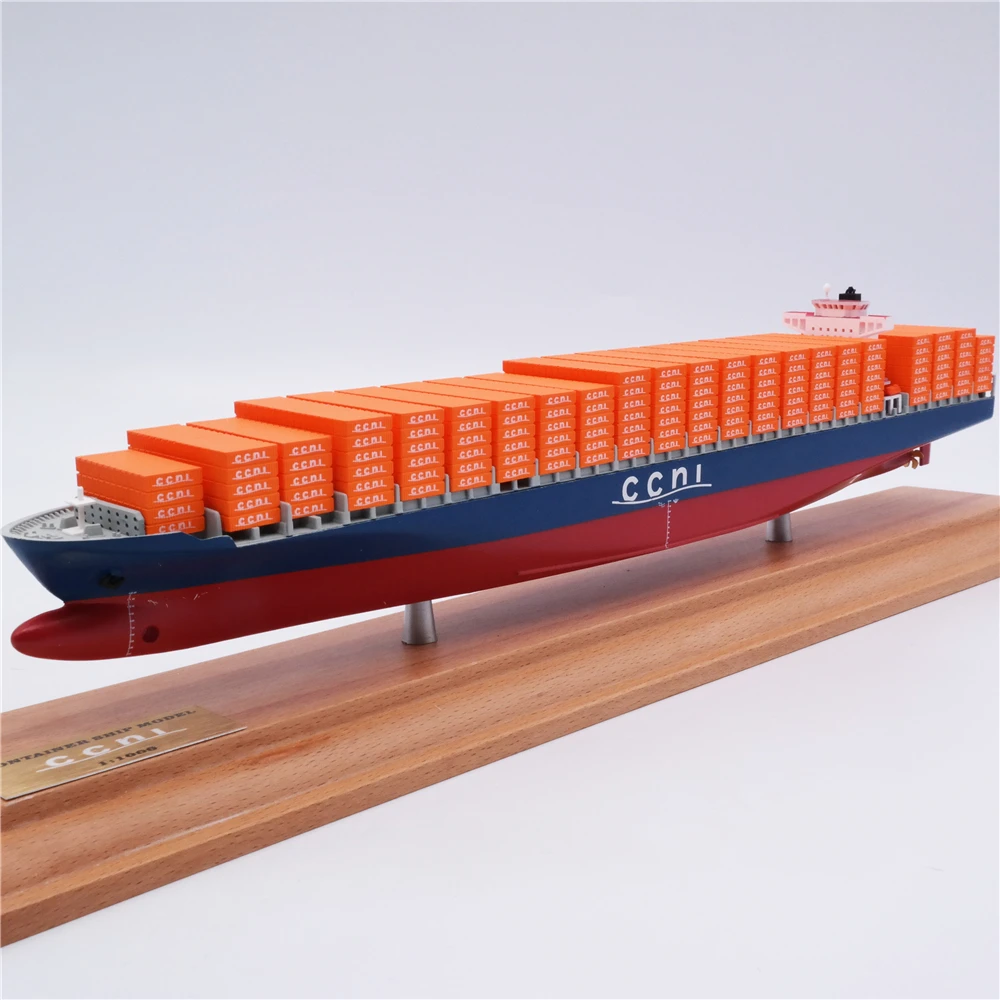 【A】35cm CCNI Container ship model Shipping line CCNI O.A.S ship model