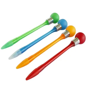 Wholesale Factory-Priced 2-in-1 Lighted Ballpoint Pen Vibrating Plastic Light Pen with 1.0mm Writing Width Cheap Price