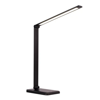 Rechargeable 5 Color Modes and 5 Brightness Levels Timer Folding Eye-Caring Reading Light Office LED Table Desk Lamp