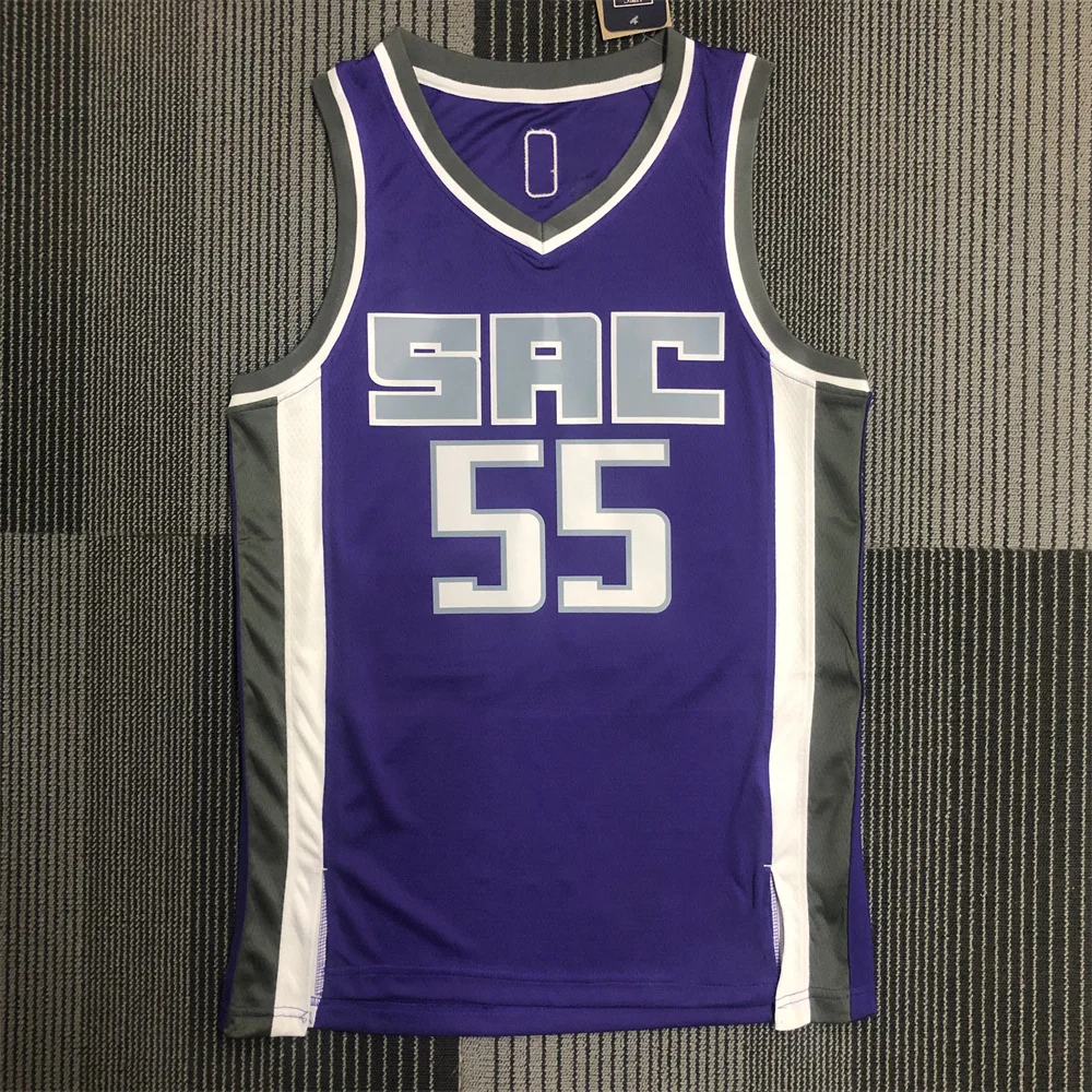 Wholesale Jason Williams #55 basketball jersey heat transfer james bryant  devin booker kawhi basketball uniforms From m.