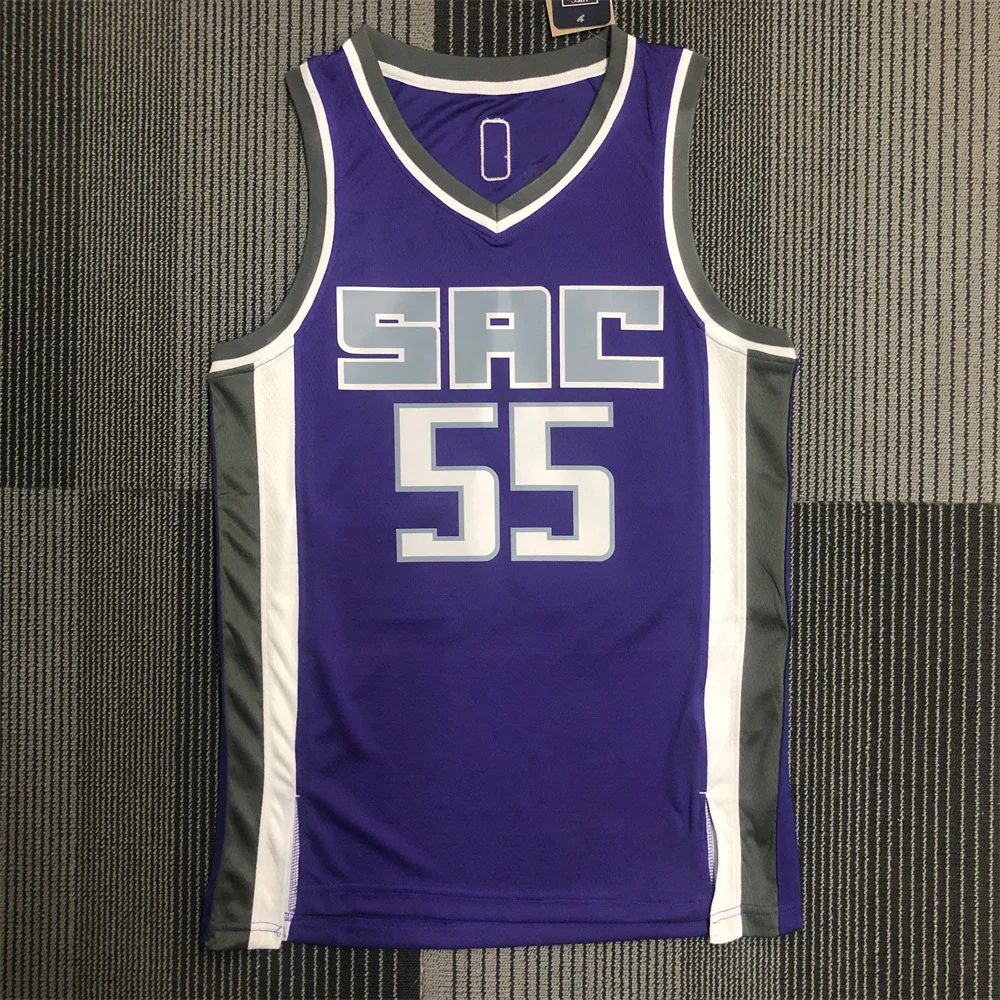 Wholesale Jason Williams #55 basketball jersey heat transfer james bryant devin  booker kawhi basketball uniforms From m.