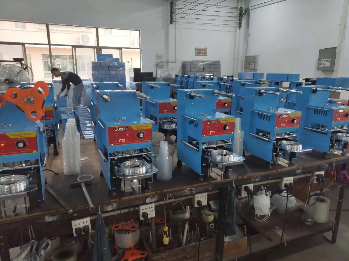 Automatic Cup Sealing Machine