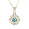 Zircon 8.5*5mm*1pcs Gold Plated