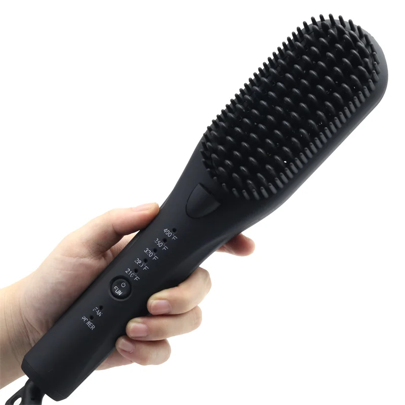 hair straightening brush
