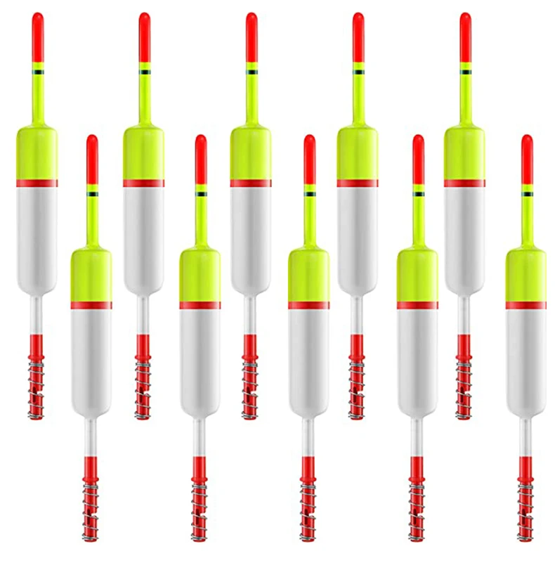 New Spring Float 4g 5g Night Lighted Fishing Bobber Vertical Color ...
